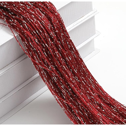 1 stücke 100 cm 200 cm fliegengitter fransen quaste vorhang string funkelnde vorhänge schlafzimmer vorhänge raumdekor teiler tür fenster dekor Image