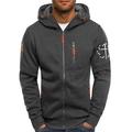 Grafik-Drucke Sterne Herren Modisch Hoodie Sweatshirt Kapuze Urlaub Ausgehen Strassenmode Hoodies Schwarz Weiß Langarm Mit Kapuze Bedruckt Frühling Herbst Designer Kapuzenpullover