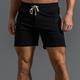 Herren Sportliche Shorts Aktive Shorts Sweatshorts Kurze Hose Tasche Glatt Komfort Atmungsaktiv Outdoor Täglich Ausgehen 100% Baumwolle Modisch Brautkleider schlicht Graues Grün Gras-Grün