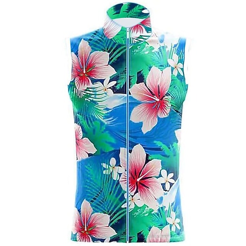 Damen Radtrikot Regenbogen Karo / Karomuster LGBT Ärmellos Fahhrad Trikot Oberteil mit 3 Gesäßtaschen Mountainbike MTB Straßenradsport Schnelltrocknend Weich Rückentasche Bequem Sport Gelb Blau Grün Image