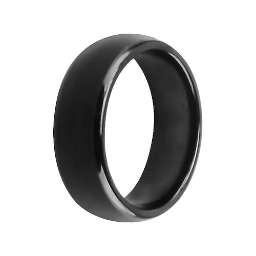 NFC ID IC Drei IN EINEM Funktionsintegration unterstützt Android IOS Dual-System 128G Speicher Keramikkörper R4 Smart Ring Valentinstagsgeschenk Image