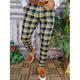 Herren Hose Hosen Chinesisch Chino Chino Hosen Bleistifthosen Karierte Anzughose Plaid Kariert Anti-Falten Geschäft Büroparty Klassisch Smart Casual 1 3