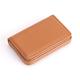 RFID-blockierendes Portemonnaie – minimalistisches Business-Kreditkartenetui aus Leder – Rose