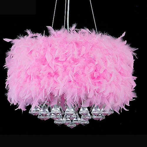 40/50 cm einzigartige Pendelleuchte LED-Design Kronleuchter Metallfeder galvanisiert zeitgenössisch modern 220-240V Image