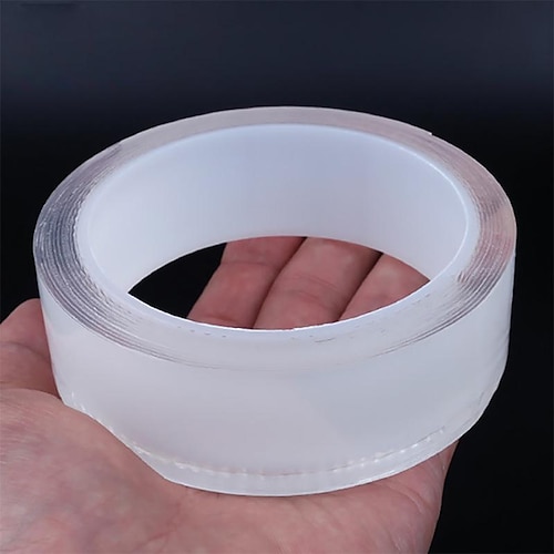 Universal-Auto-Antikollisionsstreifen Nano-Klebeband, kratzfeste Autoschwelle, transparente Folie, Türkantenfelge, schützende Autoaufkleber Image