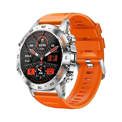 K52 Smart Watch Männer 1,39 Zoll IPS Bildschirm Bluetooth-Anruf anpassbares Zifferblatt Herzfrequenz Gesundheitsüberwachung Outdoor-Sport Smartwatch