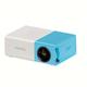 M100 Mini Mini Projector Home LED Portable 3D Projector HD LED Projektor Videoprojektor für Heimkino 320x240 20 lm Kompatibel mit HDMI USB
