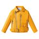 Baby Mädchen Jacke Feste Farbe Aktiv Zip Outdoor Mantel Oberbekleidung 3-7 Jahre Frühling Schwarz Gelb Rosa