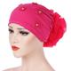 neue frauen haarausfall kappe beanie skullies blume perlen muslimische krebs chemo kappe islamische indische hut abdeckung kopftuch mode mütze