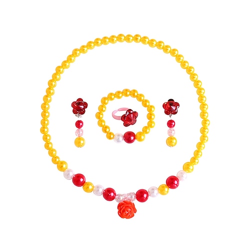 Prinzessin Bell Halloween Kinder Kleidungsaccessoires Schönheit und das Biest Prinzessin Bell Schmuck Weihnachtsgeschenk Image