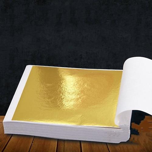 9 9cm Goldfolienpapier Silberfolienpapier Slim Mischung Kristallschlamm Goldfolienschlamm ab 100 Fotos