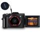 16 MP 1080p Flip-Screen-Selfie-Kamera, Digitalzoom-Videokamera für Vlogging