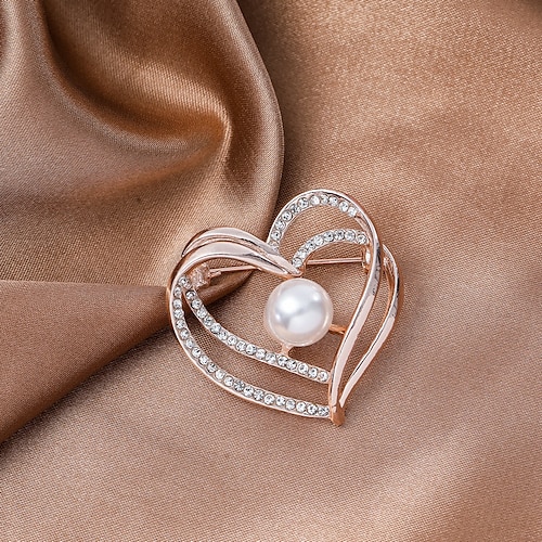 Elegant Retro Vintage 1950er Broschen Der große Gatsby Kostüm Damen Junggesellinnenabschiedsparty Erwachsene Broschen Image