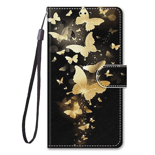 Handy Hülle Handyhüllen Für Samsung Galaxy S25 S24 S23 S22 S21 FE S21 Ultra Plus A34 A54 S20 A32 Brieftaschenhülle Mit Ständer Flip Geldbörse Landschaft TPU PU-Leder Image