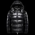 Herren Daunenjacke puffer jacket Mit Kapuze 90% weiße Entendaunen Outdoor Sport Wochenende Warm Bequem Winter Glatt Schwarz Rote Pufferjacke