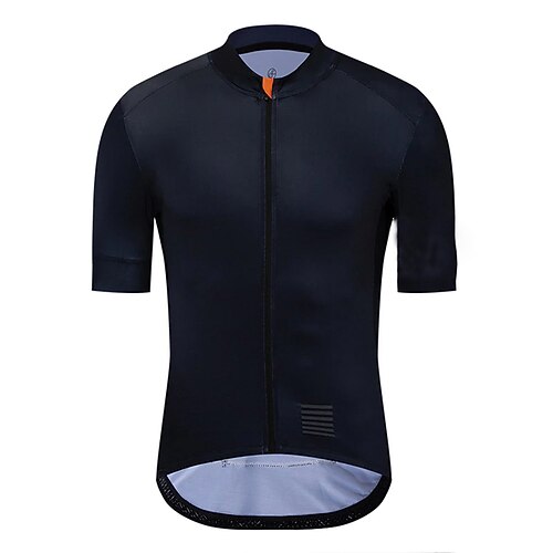 21 Gramm Herren Radtrikot Kurzarm-Radtrikot Sommer-Fahrradbekleidung mit Taschen MTB Atmungsaktiv und atmungsaktiv schwarz/braun Image