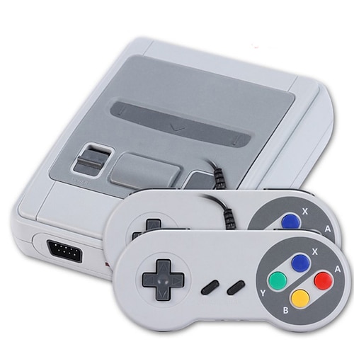 Integrierte 620 Spiele Mini TV Spielkonsole 8-Bit Retro Klassischer Handheld Gaming Player AV/HDMI-Ausgang Videospielkonsole Spielzeug Weihnachtsgeburtstagsgeschenke für Freunde und Image