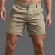 Herren Shorts Kurze Hosen Chino Bermuda Shorts Bermudas Arbeitsshorts Tasche Glatt Komfort Atmungsaktiv Kurz Sports Outdoor Täglich Stilvoll Casual / sportlich Schwarz Weiß Mikro-elastisch