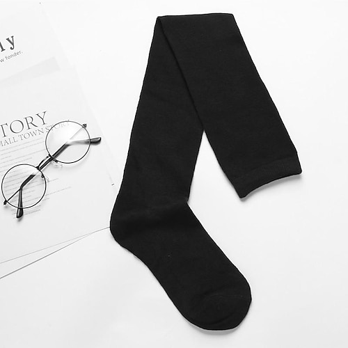 Lange Damensocken, koreanische Overknee-Socken, gestreifte Mid-Tube-Socken mit zwei Stegen, Studenten-Skateboard-Fußballsocken, Schulanfang, College-Studentin Image