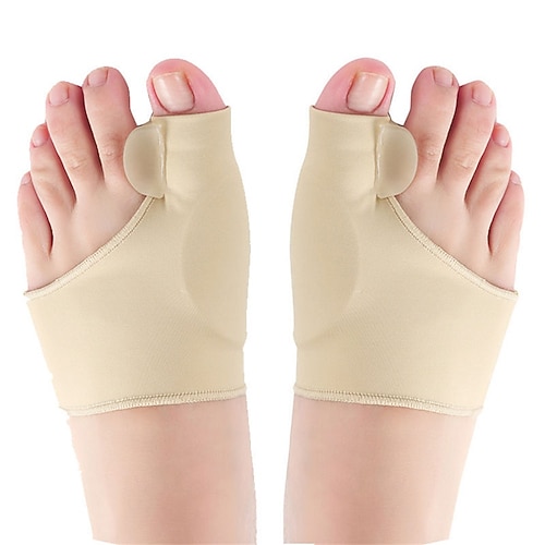 Ein Paar Hallux-Valgus-Orthesen Silikon-Großzehen-Valgus-Orthesen Image