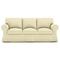 3-Sitzer Sofa-Bezug Baumwollsofa-Bezug mit 3 Kissenbezügen und 3 Rückenlehnenbezügen Ektorp Bezug waschbarer Möbel-Protektor