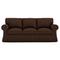 3-Sitzer Sofa-Bezug Baumwollsofa-Bezug mit 3 Kissenbezügen und 3 Rückenlehnenbezügen Ektorp Bezug waschbarer Möbel-Protektor