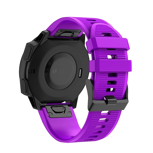 Uhrenarmband für Garmin Fenix 7/7X / 7S VORLÄUFER 955 Instinkt 2/2S Epix Annäherung S62 Silikon Ersatz Gurt 20mm 22mm 26mm Sportarmband Armband Image