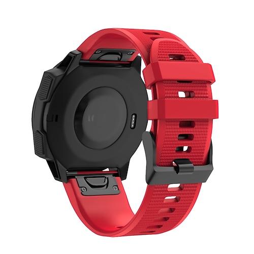 Uhrenarmband für Garmin Fenix 7/7X / 7S VORLÄUFER 955 Instinkt 2/2S Epix Annäherung S62 Silikon Ersatz Gurt 20mm 22mm 26mm Sportarmband Armband Image