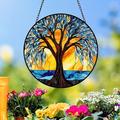 1 Stück Lebensbaum-Wandbehang-Sonnenfänger für Haus- und Gartendekoration – perfekt für die Inneneinrichtung