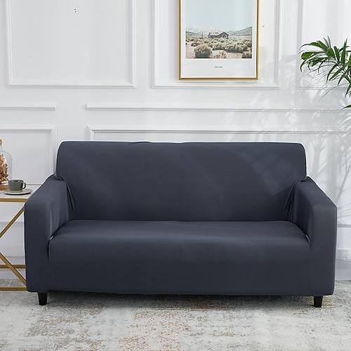 Stretch-Sofabezug, Schonbezug, Burgunderrot, elastisch, modernes Ecksofa für Wohnzimmer, Sofabezug, Ecksesselschutz, Sofabezug, 1/2/3/4-Sitzer Image