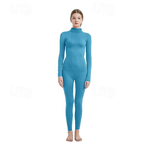 Zentai-Anzüge Cosplay Kostüm Bodysuit Karnevalskostüm Ganzkörperanzug Damen Alle Jungen Cosplay Einfarbig Lycra Spandex Kostüm für Halloween Karneval Kindertag Kinder Erwachsene Image
