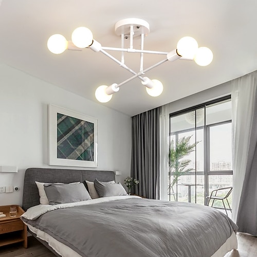 72 cm Globus Design geometrische Formen Unterputzleuchten Metall Sputnik linear geometrisch bemalte Oberflächen zeitgenössisch künstlerisch nordischer Stil 110-220 V 220-240 V Image