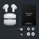 Neues True-Wireless-Bluetooth-Headset mit geringer Latenz, halbes In-Ear für Apple Huawei Millet