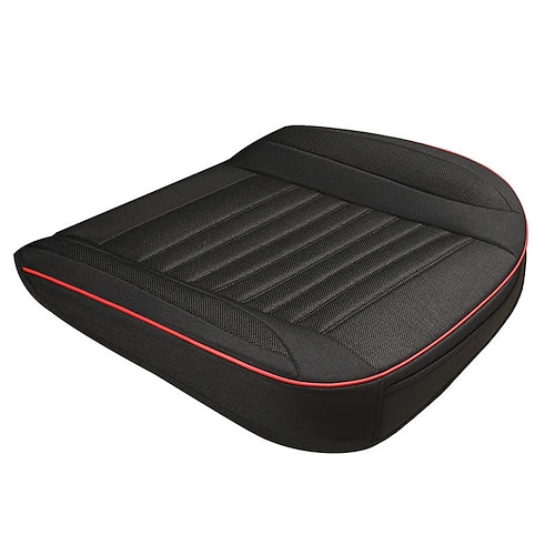 Autositzbezug, vollständiger Bezug, Flachskissen, Jahreszeiten, universell, atmungsaktiv, für die meisten viertürigen SUV-Limousinen, Ultra-Luxusautos Image