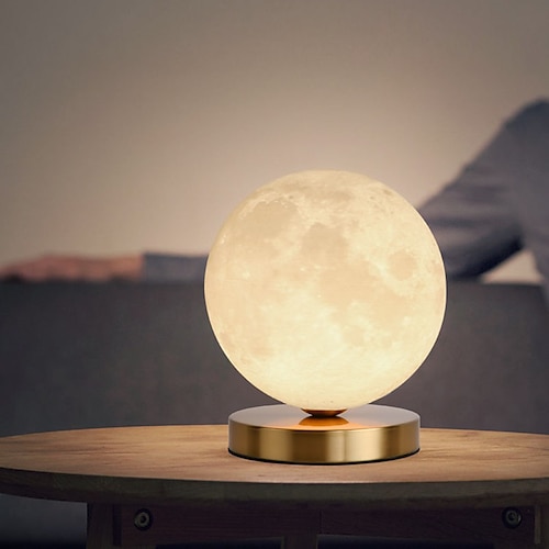 Tischleuchte Umgebungslampen Moderne zeitgenössische LED-Stromversorgung Für Drinnen Metall 110-120V / 220-240V Image