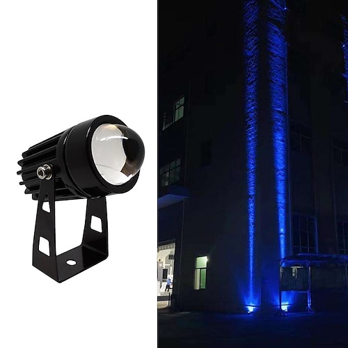 LED-Außenstrahler 5 W Landschaftsbeleuchtung 220 V Rot Grün Blau RGB-Wandleuchte IP66 Wasserdichte Einstrahlleuchten Image