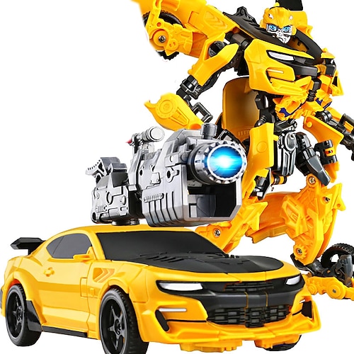 20 cm Verwandlungsspielzeug, Anime-Roboter, Auto, Actionfigur, Kunststoff, ABS, cooler Film, Flugzeugtechnik, Modell, Kinder, Jungen, Geschenk