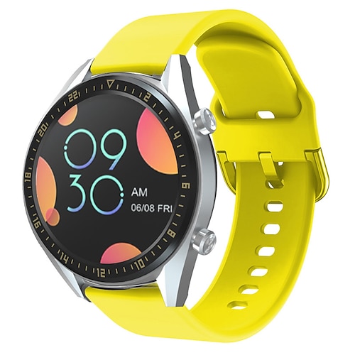 Uhrenarmband für Huawei Huawei Watch GT2 46mm Silikon Ersatz Gurt Atmungsaktiv Sportarmband Armband Image