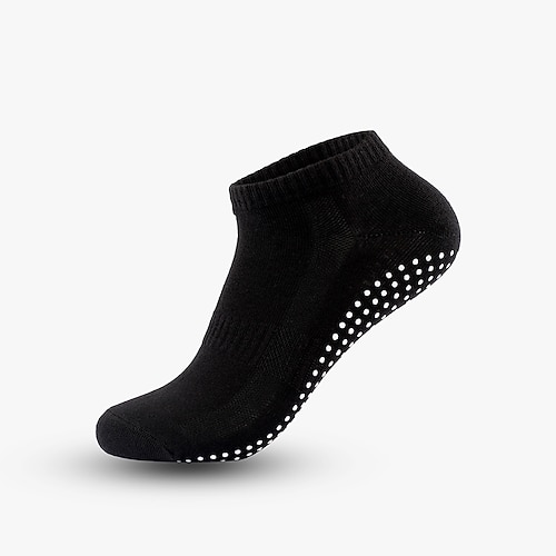 Herren 3 Paare Ankle Socken Schwarz Weiß Farbe Glatt Casual Täglich Grundlegend Mittel Sommer Frühling Herbst Yoga Atmungsaktiv Image