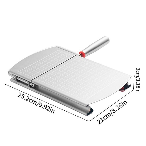 Heimküchenwerkzeuge, Edelstahl-Käsehobel, Drahtschneider mit Skala, Messbrett, rutschfeste Basis, Käse, Butter, Kuchen, Schinken geschnitten, Edelstahl-Käsehobel mit Skala, Hobel, Image
