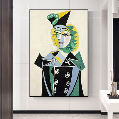 Handgemacht Hang-Ölgemälde Handgemalte Vertikal Berühmte Menschen Moderne Klassisch Ohne Innenrahmen (ohne Rahmen) Image