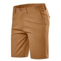 Herren Shorts Kurze Hosen Chino Bermuda Shorts Bermudas Tasche Glatt Komfort Atmungsaktiv Outdoor Täglich Ausgehen Baumwollmischung Modisch Brautkleider schlicht Rote Blau