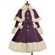 Inspiriert von Cosplay Dienstmädchenuniform Anime Cosplay Kostüme Japanisch Karneval Cosplay-Anzüge Langarm Kleid Umhang Für Damen