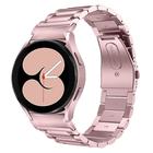 Uhrenarmband für Samsung Galaxy Watch 7/6/5/4 40/44mm, Galaxy Watch 5 Pro 45mm, Galaxy Watch 4/6 Classic 42/46/43/47mm, Watch 3, Active 2, Gear S2 Edelstahl Ersatz Gurt Metallverschluss Luxus