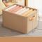 2 Stück Kleidung Aufbewahrungsbox Haushalt Kleidung Sortierbox Kleiderschrank Aufbewahrungsbox Leder rechteckig groß verdickt Sonstiges Box Box
