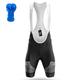 21Grams Herren Radhose kurz mit Trägern Bib Shorts 3D gepolsterte Shorts Fahhrad Gepolsterte Shorts / Gämse Unten MTB Mountain Rennrad Sport Ausrüstung 3D-Pad Radfahren Atmungsaktiv Rasche Trocknung