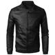 männer wandern leichte jacke kunstlederjacke frühjahr herbst bikerjacke mantel top pu motorradjacken lose streetwear oberbekleidung