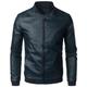 männer wandern leichte jacke kunstlederjacke frühjahr herbst bikerjacke mantel top pu motorradjacken lose streetwear oberbekleidung