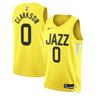 Utah Jazz Nike Icon Edition Swingman Jersey - Gold Jordan Clarkson Youth