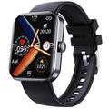 2022 neue Blutzucker-Smartwatch für Männer, voller Touchscreen, Sport-Fitness-Uhr, IP67, wasserdicht, Bluetooth für Android, iOS, Smartwatch Menbox